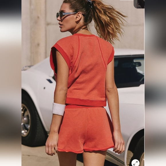 NWOT Free People Movement Time After Time Set In Flame - Picture 2 of 11